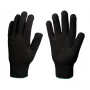 Перчатки ХБ черные 6 нитей 10 класс - мини-изображение 0