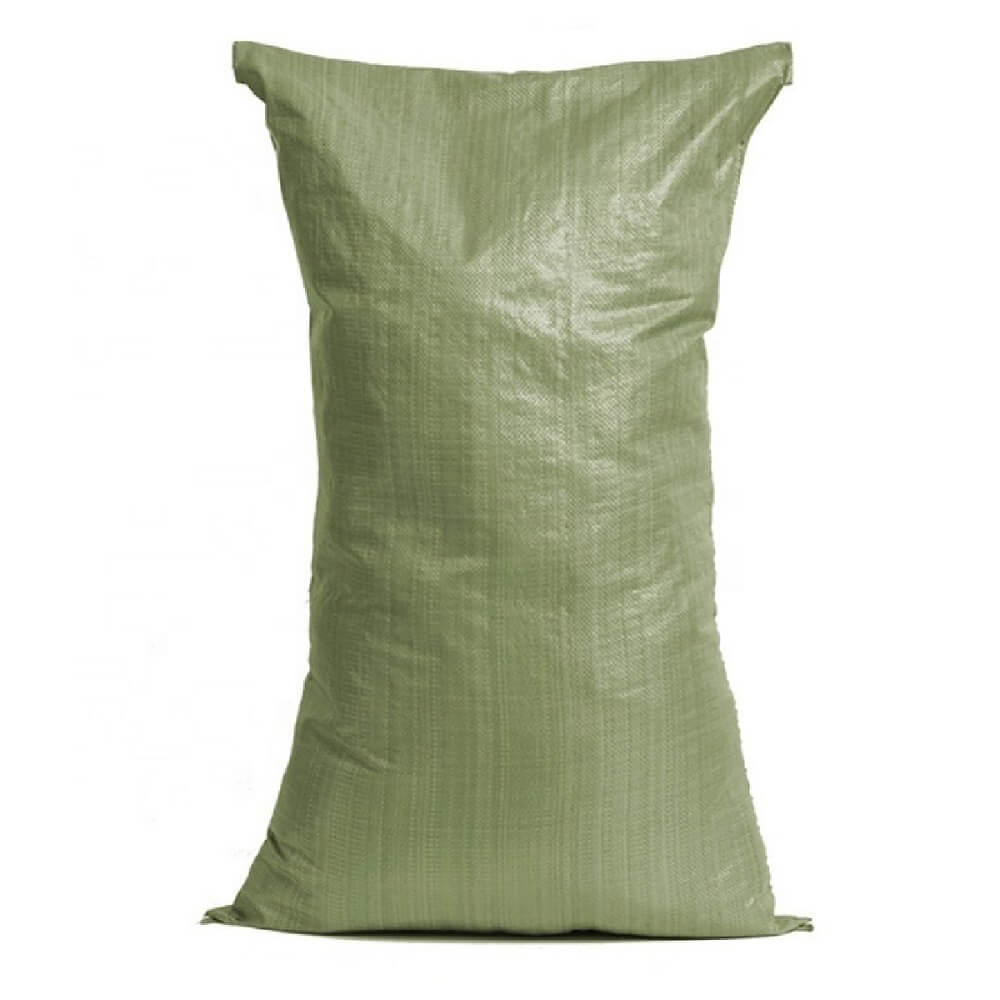 Мешки полипропиленовые, зеленые 55x95 см, 38 г