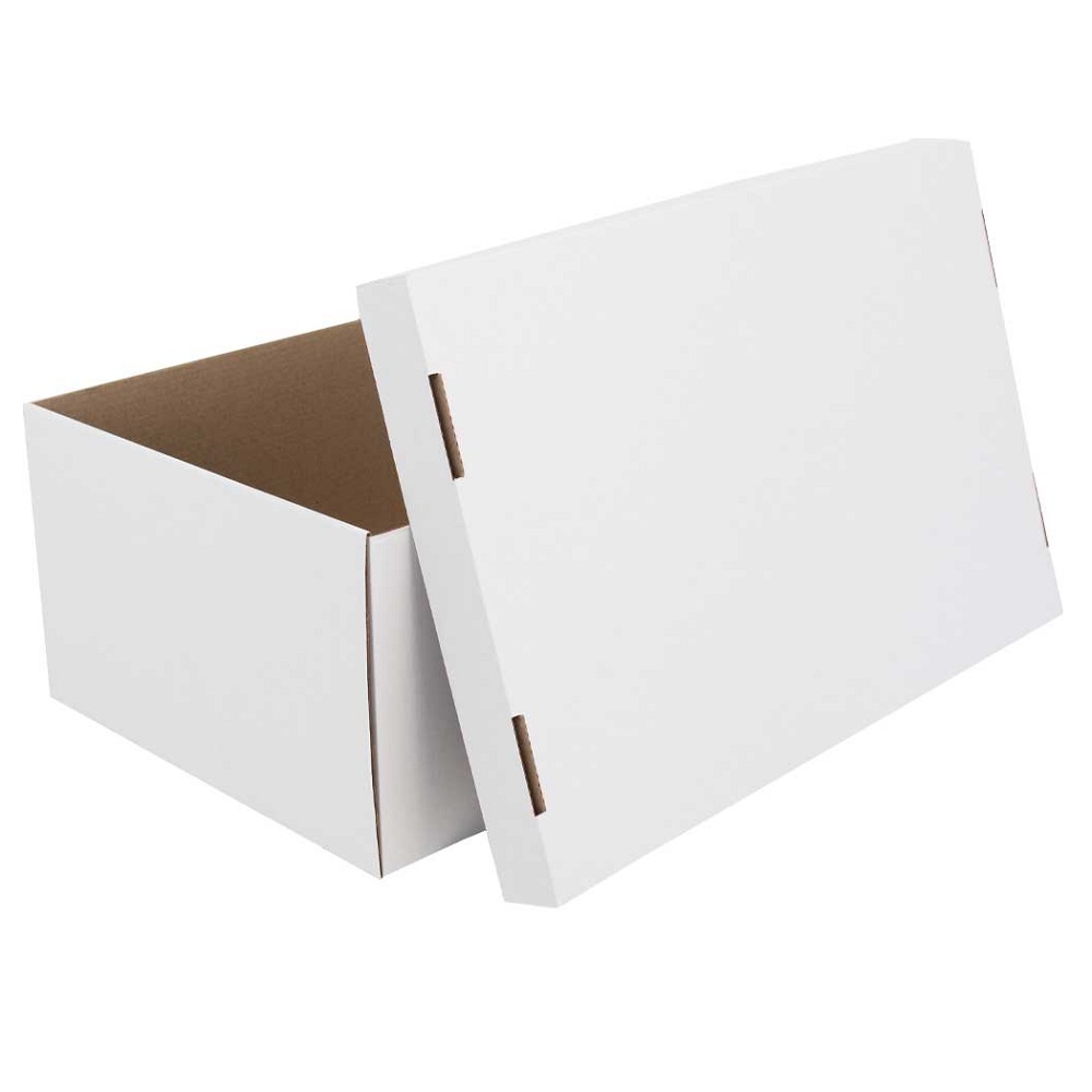 Коробка крышка-дно 365x245x150 белая