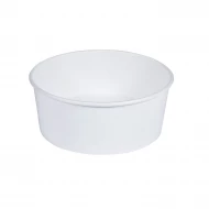 Контейнер круглый (чаша для салата) 750 мл, белый