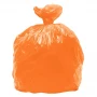Мешки мусорные ПВД 70*110, 120 л, оранжевые (в пластах) - мини-изображение 0